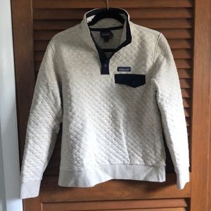 Women’s Patagonia organic cotton quilt pullover